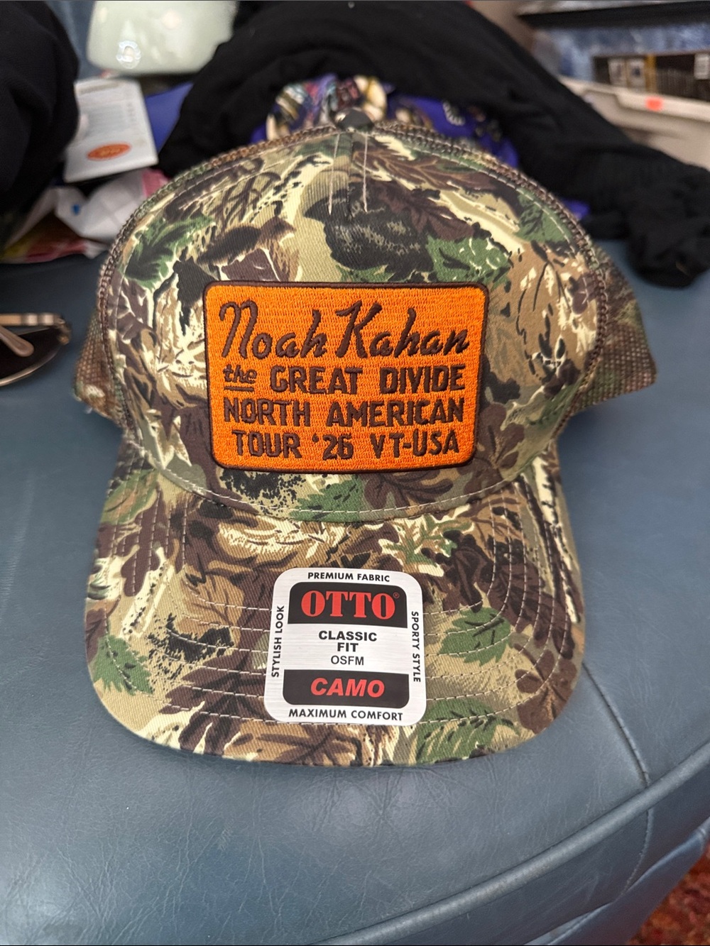 Camouflage Trucker Hat - Noah Kahan.